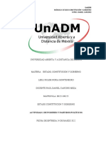 Universidad Abierta Y A Distancia de Mexico: Módulo: Estado Constitución Y Gobierno Mtro. Daniel Cancino