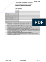 Checklist 30 Ncar Part 66 Assessment Form