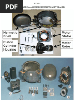 Expt 4 Title: Dismantle & Assemble Hermetically Sealed Compressor