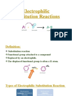 Electrophilic Substitution Reactions: Mrs. Vastvikta Sahai