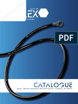 Catalogue: La Pression Hydraulique Maîtrisée, PDF, Tuyau