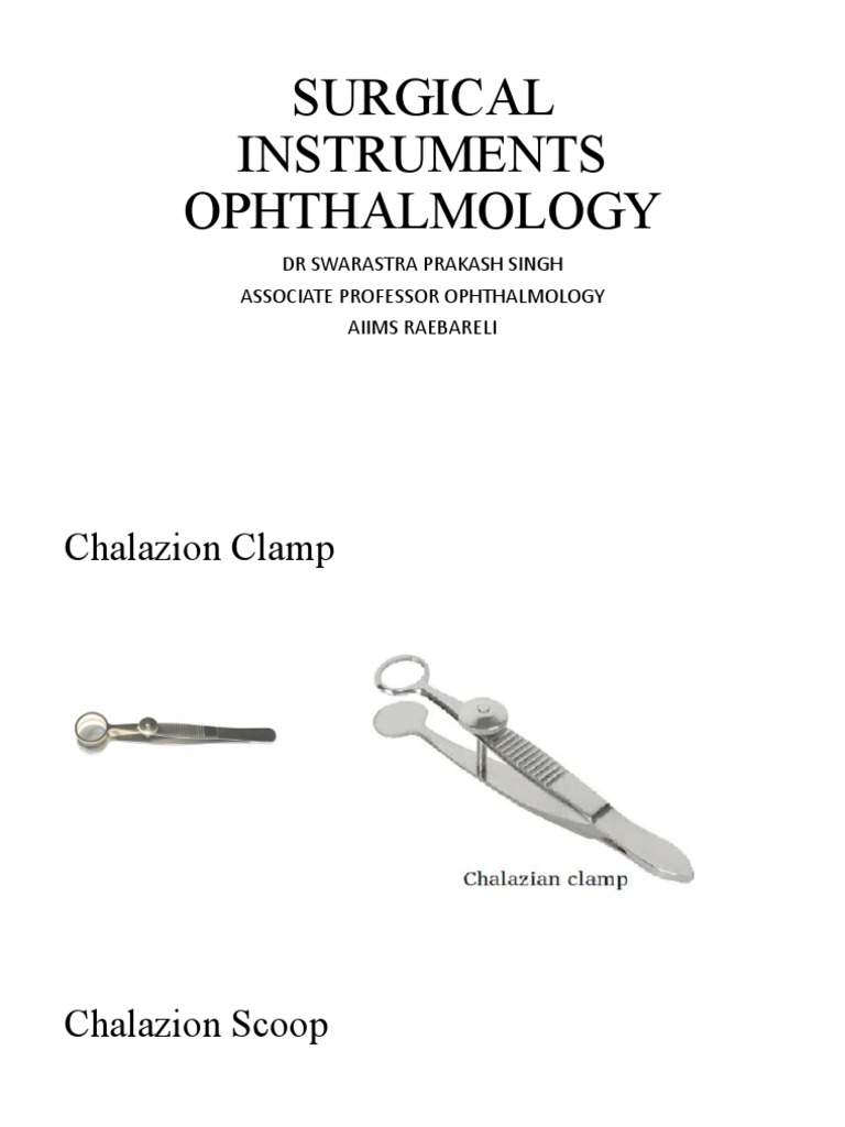 Surgical Instruments PDF