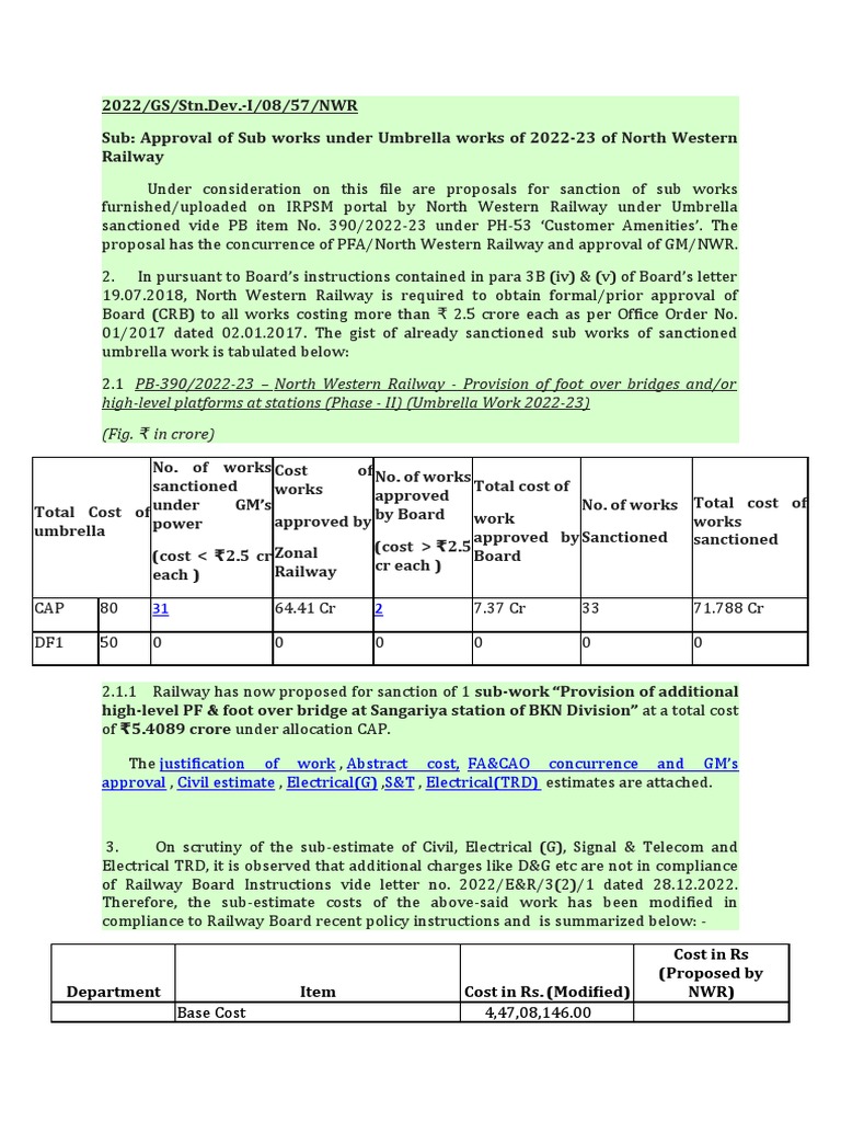 NWR Previous Proposal | PDF