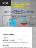 Chapter 4.1 Introduction To Assembly Language