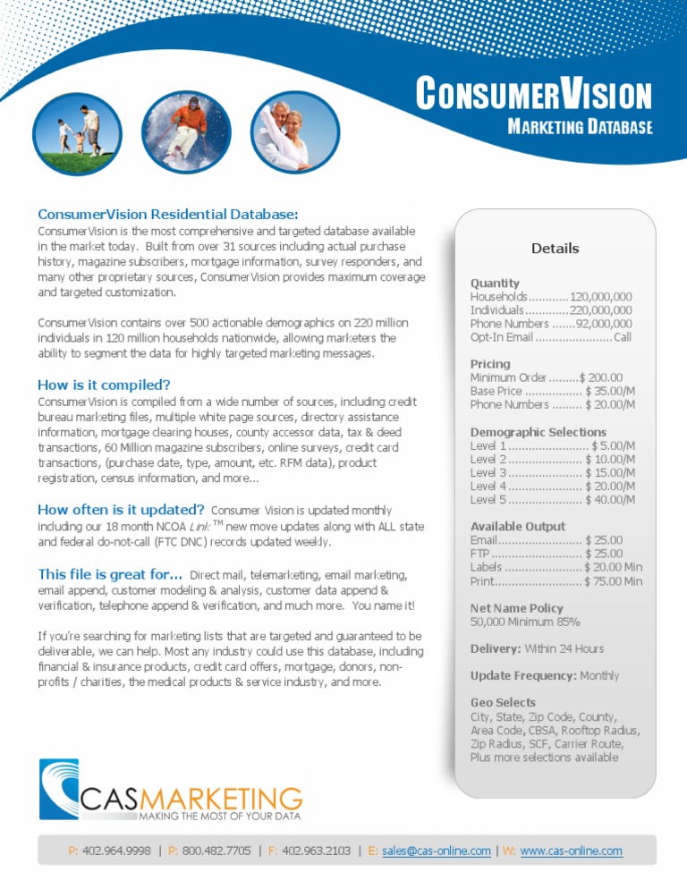 Consumer Vision | PDF