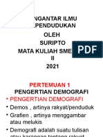 DEMOGRAFI DAN KEPENDUDUKAN