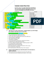 Passive Voice Practice