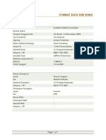 Format Data Diri Siswa