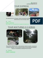 Tour Express: 1 Hora $ 550 X Cuatrimoto