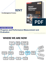 Project Management: Progress and Performance Measurement and Evaluation