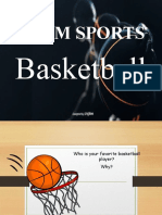 Lesson 2 - Basketball