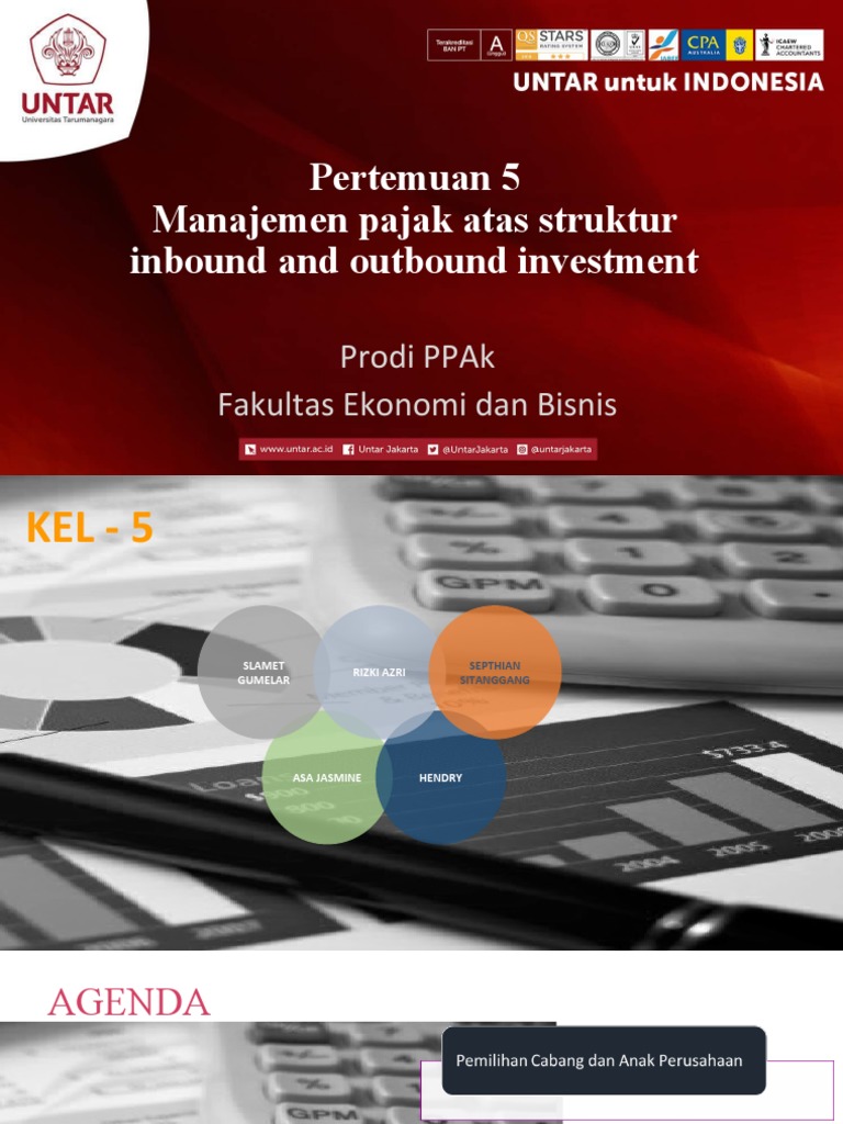 Manajemen Pajak Investasi Inbound | PDF