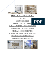 Dental Clinic Design Report