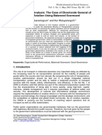 Performance Analysis: The Case of Directorate General of Civil Aviation Using Balanced Scorecard