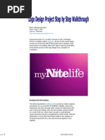 Download Logo Design Project Step-by-Step Walkthrough by Solomon SN6368466 doc pdf