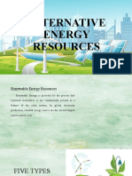 Alternative Energy Resources