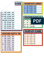 Paket data murah terbaru