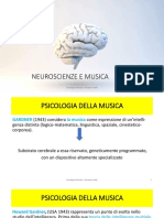 Neuroscienze E Musica: Psicologia Musicale - Giovanna Artale 1