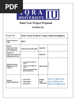 Final Year Project Proposal: Heart Attack Predictor Using Artificial Intelligence