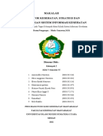 Indikator, Dan Strategi Pengembangan Sistem Informasi Kesehatan - Kel 2