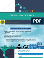 Omnibus Law Cipta Kerja: Klaster Ketenagakerjaan