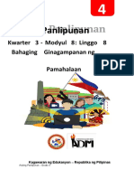 AP4 q3 Mod8 Bahaging-Ginagampanan-ng-Pamhalaan v4