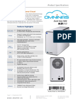 OMNINAS - Your Personal Cloud: Dual Bay NAS