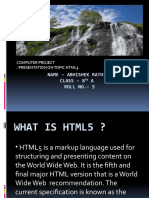 WHT Is HTML