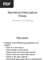Download Narrative Descriptive Essay by sclarkgw SN6368584 doc pdf