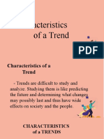 Characteristics of A Trend: Add Your Title