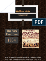 Britain's Poor Laws and the emergence of the welfare state