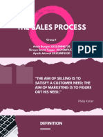 7 stages sales process M&M