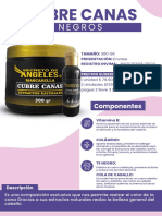 MASCARILLA Cubre Canas Cabello Negros