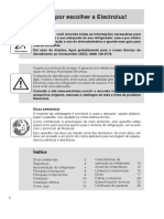 Manual de Instruções Electrolux DB52 (Português - 28 Páginas)