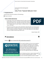 A Review of Toxicity From Topical Salicylic Acid Preparations _ PracticeUpdate