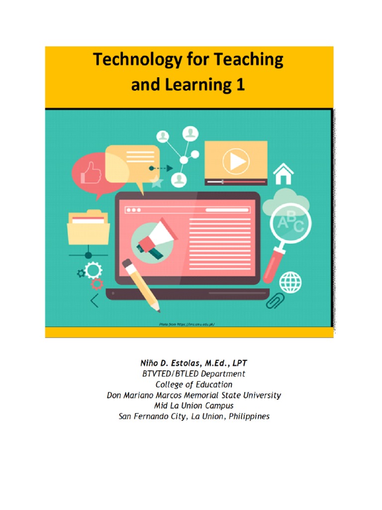 Technology For Teaching and Learning 1 | PDF | Educational Technology ...