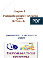 Fundamental Concepts of Information System by Tesfaye D