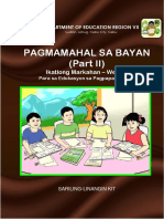 Pagmamahal Sa Bayan (Part II) : Ikatlong Markahan - Week 6