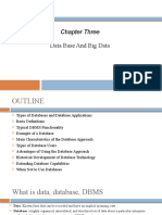 Chapter Three: Data Base and Big Data