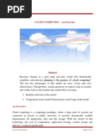 Unit 5 Cloud Computing Overview RKS