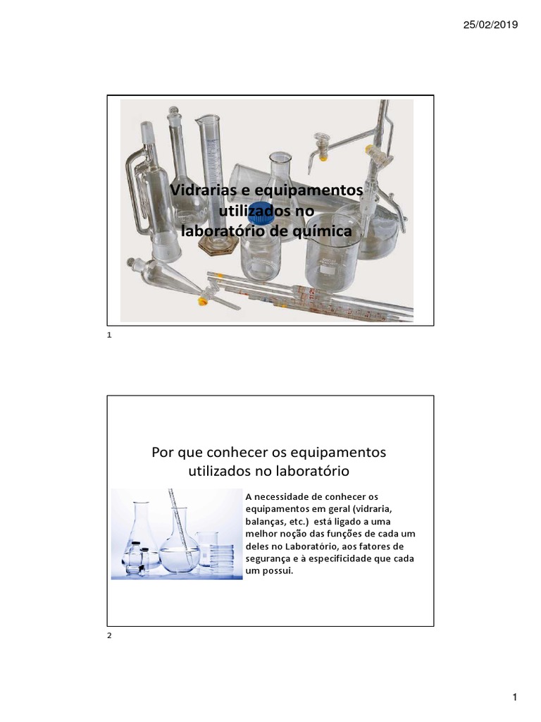 Equipamentos de Laboratório e Funções | PDF