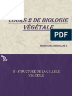 Cours 2 de Biologie Végétale: Présentés Par Mme MELLAH R