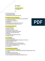 IB Business Management HL Syllabus