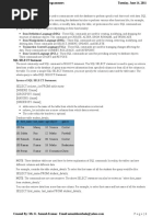 SQL For Trainee Programmers