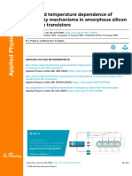 Time and Temperature Dependence of Instability Mechanisms in Amorphous Silicon Thin-Film Transistors