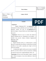 Organizações e Administração