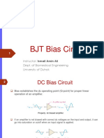 BJT Bias Circuits Explained