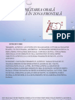 Reabilitarea Orală Estetică În Zona Frontală