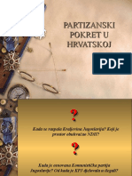 Partizanski Pokret U Hrvatskoj