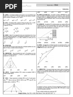 Exercícios Sobre A Relação de Euler | PDF | Triângulo | Formas geométricas
